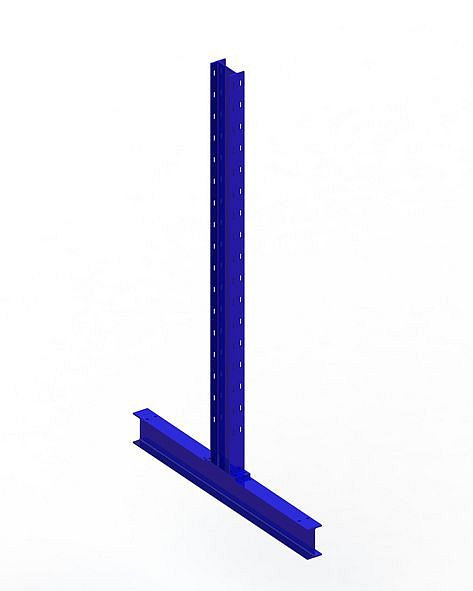 Meta KR Ständer IPE 140 doppelseitig 2000x500 mm, RAL 5010, für Kragarmregal MULTISTRONG M, 20074879