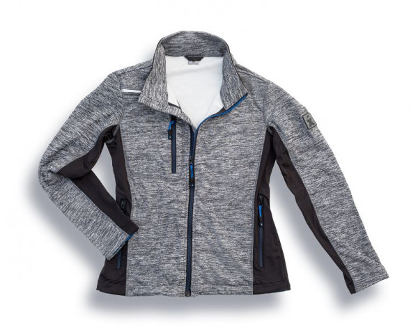 Excess Sweatjacke Activ Pro Damen grau-melange, Größe: M, 220-2-41-1-GRM-M