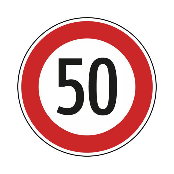 Stein HGS Zulässige Höchstgeschwindigkeit km/h (Wunschangabe) Nr. 274, 420 mm / RA2 / Flachform 3 mm, 50 km/h, 274-123-50