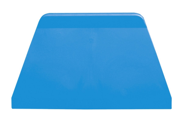 Schneider Teigabstecher mit Griffleiste, eckige Form, ABS, blau HKS 47, 227750