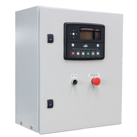 ELMAG ATS Panel DSE 335 bis 111 kVA = 120-160A, Automatik Netzausfallerkennung, mit automstik Spannungsumschaltung bei Netzausfall, 53631