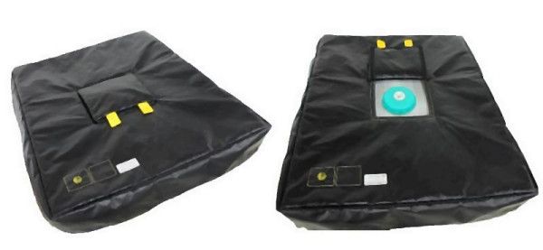 Kuhlmann Electro Heat ATEX Isolierdeckel für 1000L IBC-Containerheizer, 23-4256