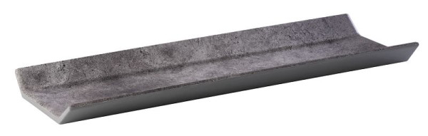 APS GN 2/4 Tablett -ELEMENT-, 53 x 16,2 cm, Höhe: 3,5 cm, Melamin, Fabe: Betonoptik, 84404