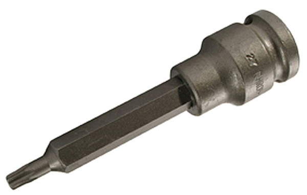 SW-Stahl IMPACT-Schraubendreheinsatz, 1/2", T-Profil, T27 x 100 mm, brüniert, 05352L