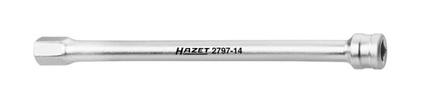 Hazet Scheinwerfer-Einstell Werkzeug, Vierkant hohl 10 mm (3/8 Zoll), Innen-Sechskant Profil, 14 mm, 2797-14