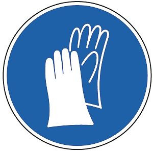 Moedel Handschutz benutzen, Folie, Ø 50 mm, VE: 10 Stück/Bogen, 52079