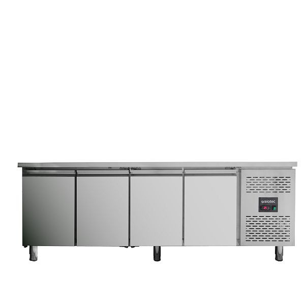 Vaiotec EASYLINE Kühltisch 600 / 4-türig, Bruttovolumen 449 Liter, 223x60x85 cm, 10581