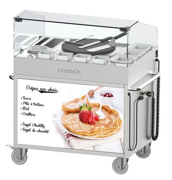 Casselin Mobile Crêpes Station 40 - Einbau, CCHCC40E