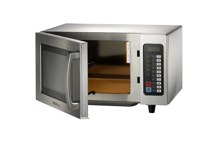 GGG Mikrowelle, 511x431x311 mm, Edelstahl, 1000 W, MW 1000 GGG Gewerbe Mikrowelle, 520x456x312 mm, 1000 W, 1,5 kW, MW