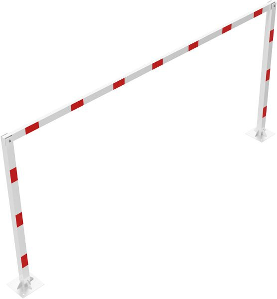 Schake Höhenbegrenzer -feststehend- aus 100x100mm, zum Aufdübeln, Durchfahrtshöhe: ca. 2,30m, Gesamthöhe: ca. 2,40m, Gesamtbreite: 5,00m, 417_52BP