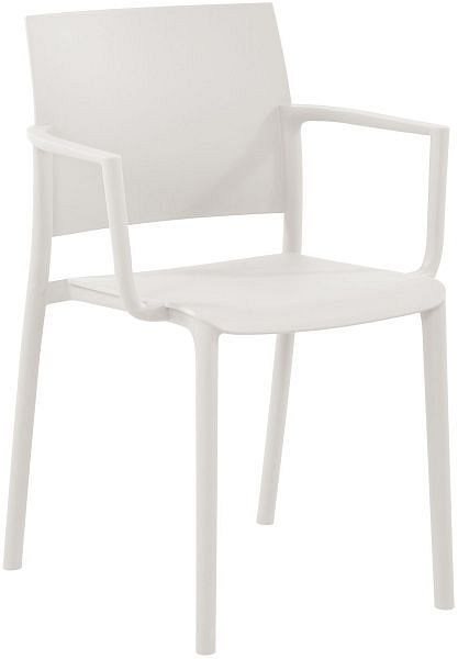 CLP Gartenstuhl Valtor, weiß, 328070, 4255716387808