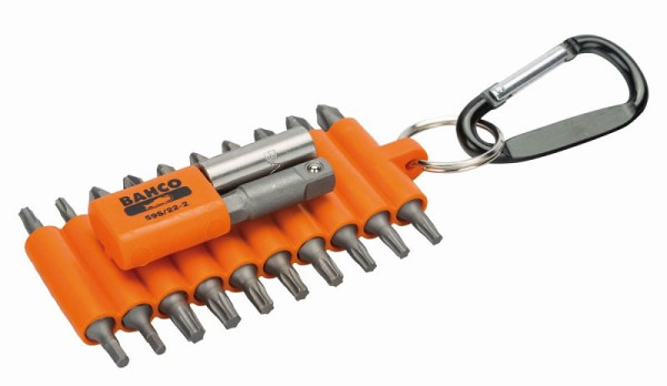 Bahco Bit-Satz, 22-teilig, PH, Torx, Hex, 59S/22-2, 7314150204236
