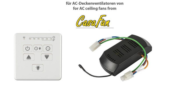 CasaFan Hotel-Wandsteuerung FB-FNK-D AC Hotel, 86210