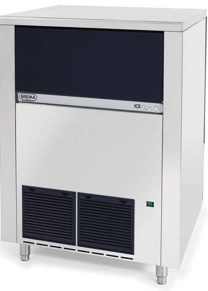Brema Eiswürfelbereiter als Kegeleiserzeuger, Eisproduktion: ca. 95 kg / 24 Stunden, Luftkühlung, R290, 870 W, 738x600 mmx1020 mm, MICE95HCA