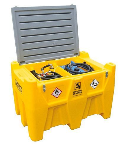 Emiliana Serbator Mobile Tankanlage für Diesel/AdBlue, 400+50 Liter, mit 24 V Pumpe, mit Deckel, 306119