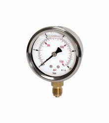 Riegler Glyzerinmanometer, Anschluss radial unten, 116315