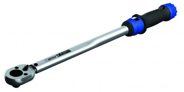 Boxo 1/2" Robuster Stahlkorpus, umschaltbare Drehmomentschlüssel mit 4-Kant-Antrieb 60 ~ 320 Nm, VE: 6 Stück, TWM2-320N