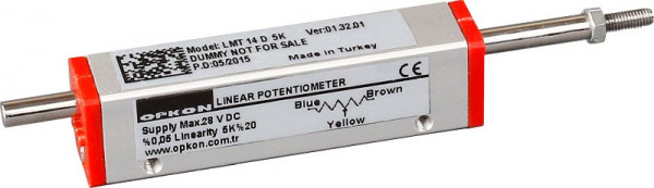 Opkon Modell LMT Linear Potentiometer LMT 10 D 2K 0M15, 10mm, 2 kOhm Widerstand, OP1.10.0490