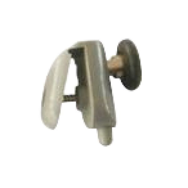 Sanotechnik Einzelrollen unten, 6 mm, VE: 4 Stück, Q401