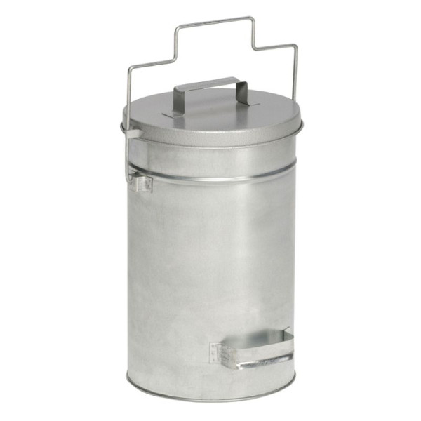 Stein HGS Abfallbehälter -Cubo Alano- mit Gleitdeckel und Tragegriff, ohne Farbe, 16000