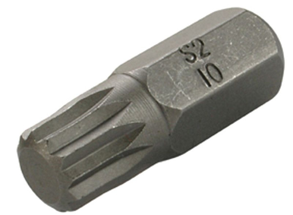 SW-Stahl Schraubendrehbit, 3/8", Innenvielzahn, M10, 05323L