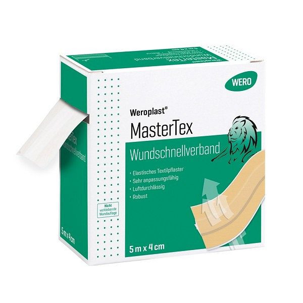 WERO Weroplast MasterTex Wundschnellverband 5 m x 4 cm, 150270