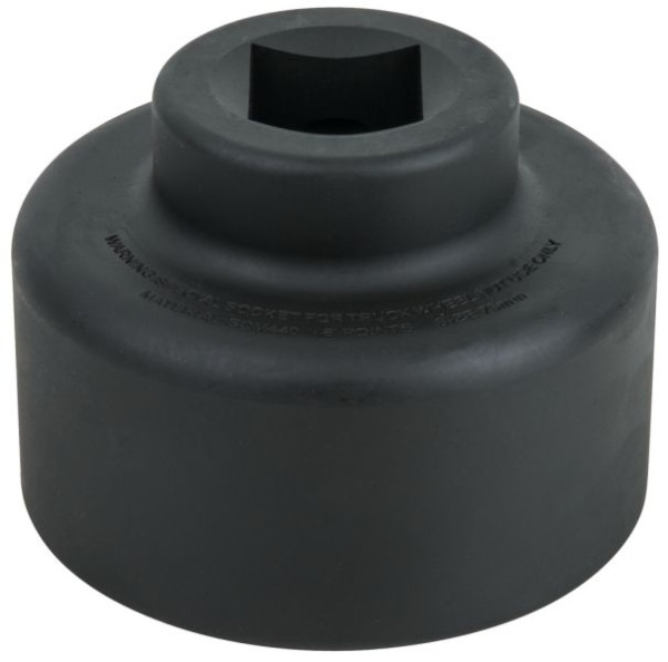 KS Tools 1" Achsmuttern-Schlüssel, 6-kant, kurz, 75mm, 460.0215