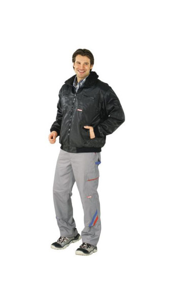 Planam Outdoor Gletscher Piloten Jacke, schwarz, Größe S, 0334044