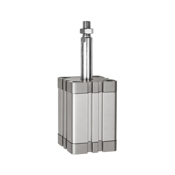 Riegler Kompaktzylinder, einfachwirkend, AG, ausgefahren, Ø63, Hub25, G1/8, ISO21287, 155989