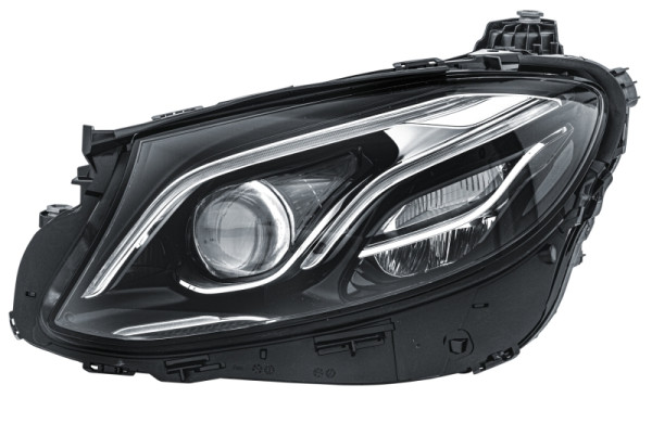 HELLA Bi-LED-Hauptscheinwerfer, für u.a. Mercedes-Benz E-Class (W213), ECE/CCC, für Rechtsverkehr/für Linksverkehr, links, 1EX 012 076-611