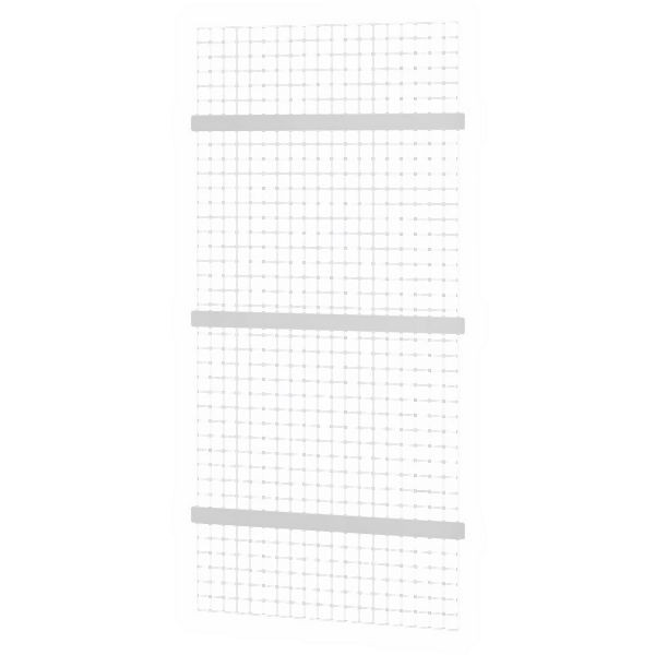 hofe Rückwand Plus (Gitter) - verzinkt passend für H 2000 x B 1000 mm, Z582010