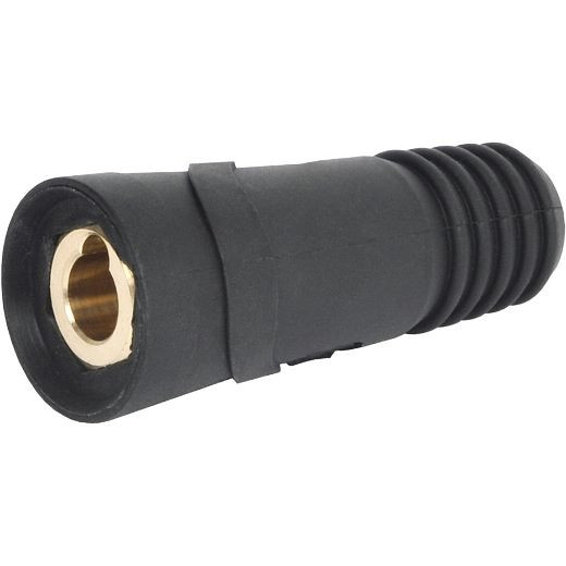 ELMAG Kupplung 35/50 mm², rot, Zapfen-Ø 13 mm, 60% Einschaltdauer bei 315A 'mit roter PVC-Hülse', 56327