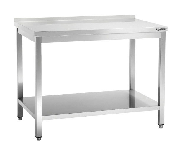 Bartscher Arbeitstisch 600, B1100, Aufkantung, 308116, 4015613600130