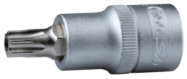 KS Tools 1/2" Bit-Stecknuss Torx mit Stirnlochbohrung, TB25, 911.1372