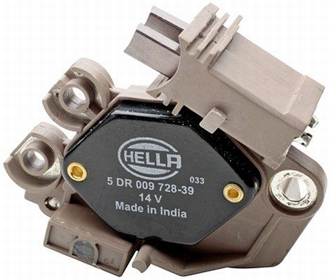 HELLA Generatorregler, 12V, Betriebsspannung: 14.5V, 5DR 009 728-391