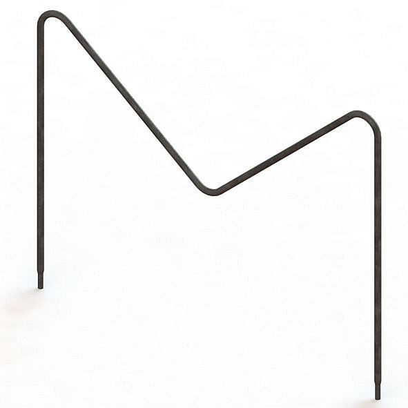 Meta Trennbügel 1050/750 mm, verzinkt, für MINI-RACK Stufenholm, 20045704