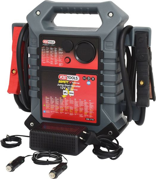 KS Tools 12 V Batterie-Booster, mobiles Starthilfegerät 700 A, 550.1710