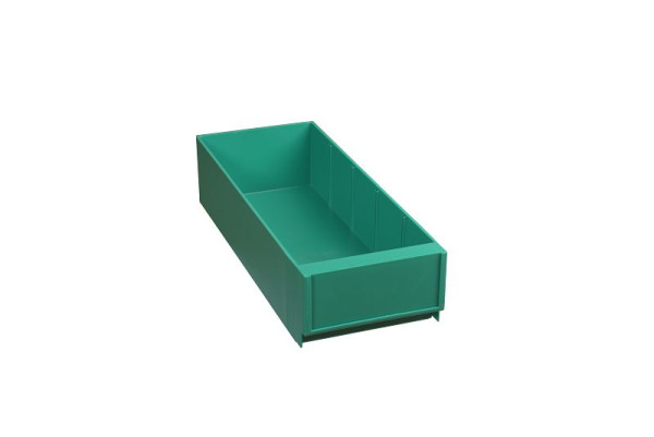Plastipol-Scheu K/4 REGALBOX POL.IA GRÜN, 400 mm x 155 mm x 92 mm, 23K40G0017