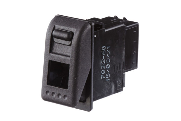 HELLA Schalter, Kippbetätigung, Ausstattungsvar.: I-0, Anschlussanzahl: 6, ohne Komfortfunktion/Sicherheitsschalter, Baureihe 7832, 6EH 007 832-601