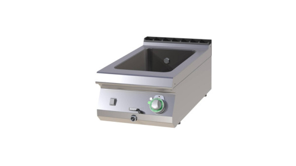 A&S Gastro Bain-Marie 1x 1/1GN, Material Edelstahl, BM-704E