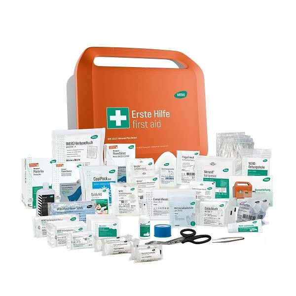 WERO Erste-Hilfe-Koffer Smart Case groß DIN 13157 Allround Plus, detektierbar, 206573