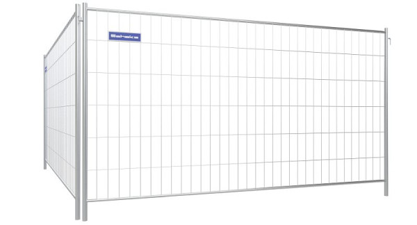 Schake Mobilzaun „Profi”, mit Haken und Ösen, Breite: 3,50 m, Höhe: 2,00 m, 3B2036H