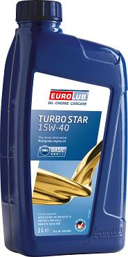 Eurolub TURBO STAR SAE 15W-40 Motoröl, VE: 1 L, 340001