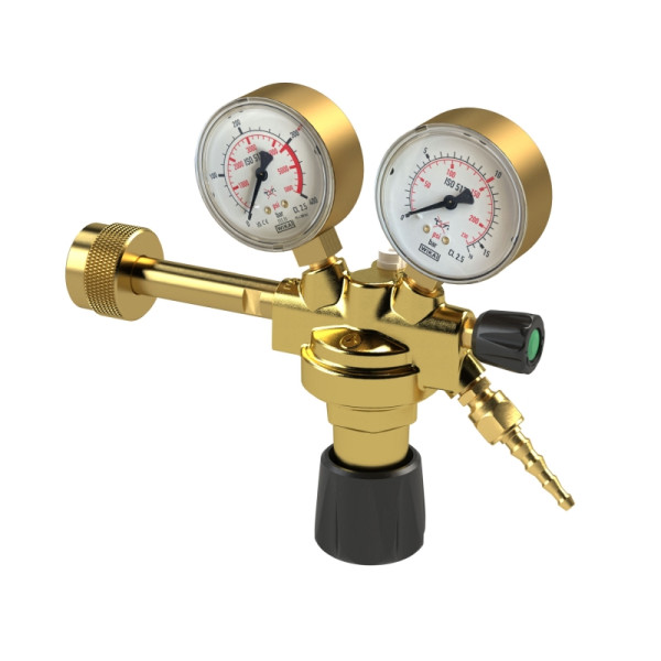 Riegler Flaschendruckminderer, 300 bar, Stickstoff, Arbeitsdruck 0-10 bar, 146764