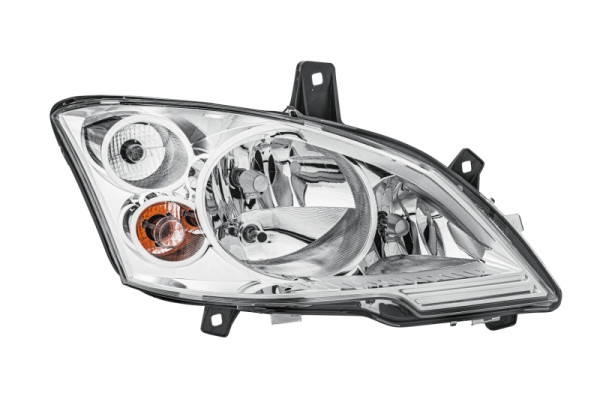 HELLA Halogen-Hauptscheinwerfer, für u.a. Mercedes-Benz Vito / Mixto Box (W639), ECE/CCC, für Rechtsverkehr, rechts, 1EG 009 627-021