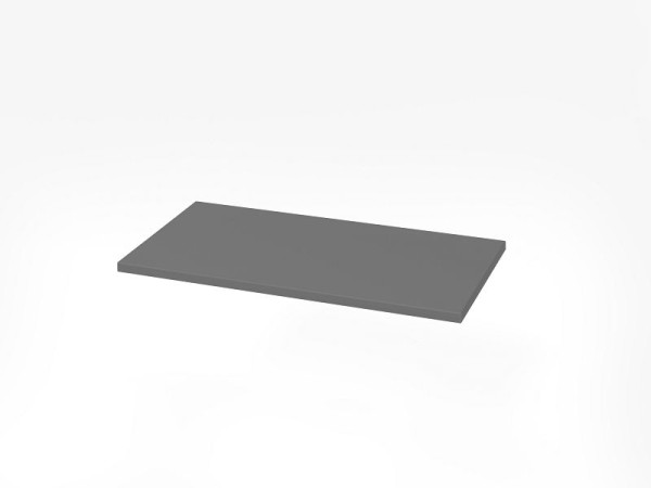 Hammerbacher Fachboden 1752F, Dekor: Graphit, 57,5 x 29,4 x 1,6 cm (BxTxH), V1752F/G
