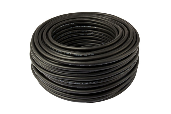 HELLA Leitungssatz, 2-adrig, Kabelfarbe: schwarz, 1.5mm², Länge: 50m, 8KL 713 740-001