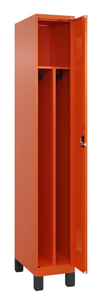C+P Spind Evolo PLUS, mit Füßen, 1 Abteil, 1950x300x500mm, 2004/2004, Verschluss Zylinderschloss, 049010-10F S10050