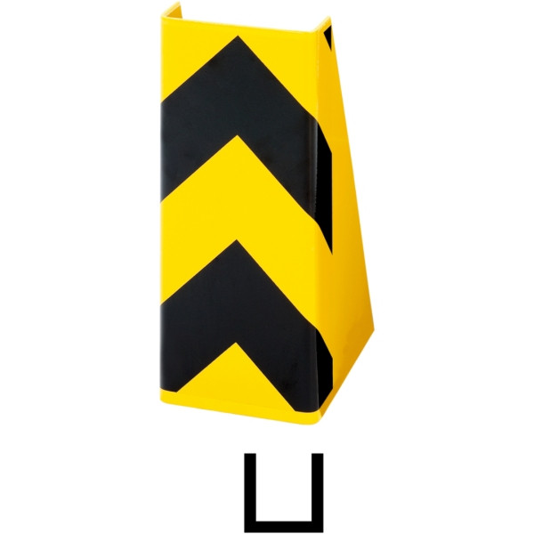 BITO Anfahrschutz U P1-P3 beklebt RAL1003 Set, 29123, 4250692941938
