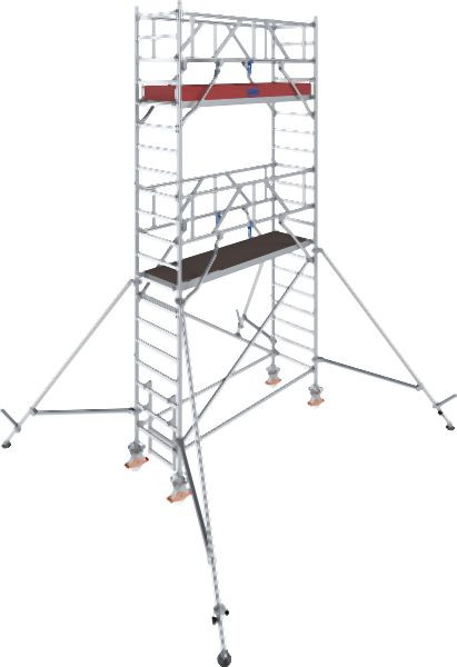 Krause Stabilo Fahrgerüst S1000 Feldlänge: 2,50m, Arbeitshöhe: 6,30m, 777034
